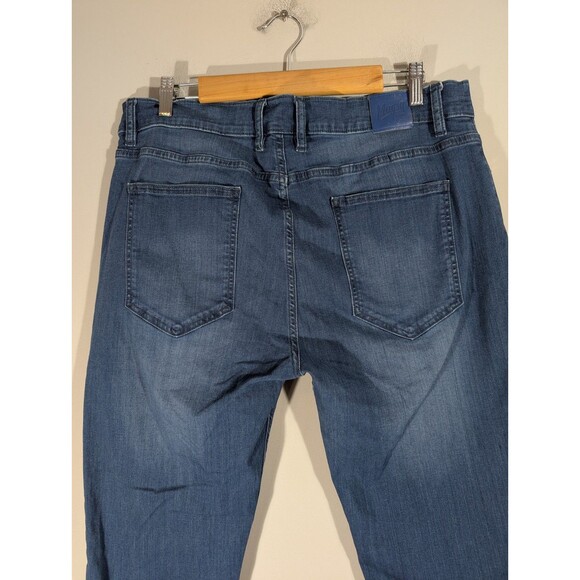 Mugsy Mens Blue Jeans Lake Shores Slim Leg Sz 38x32 Comfort Stretch Classic - Picture 7 of 12